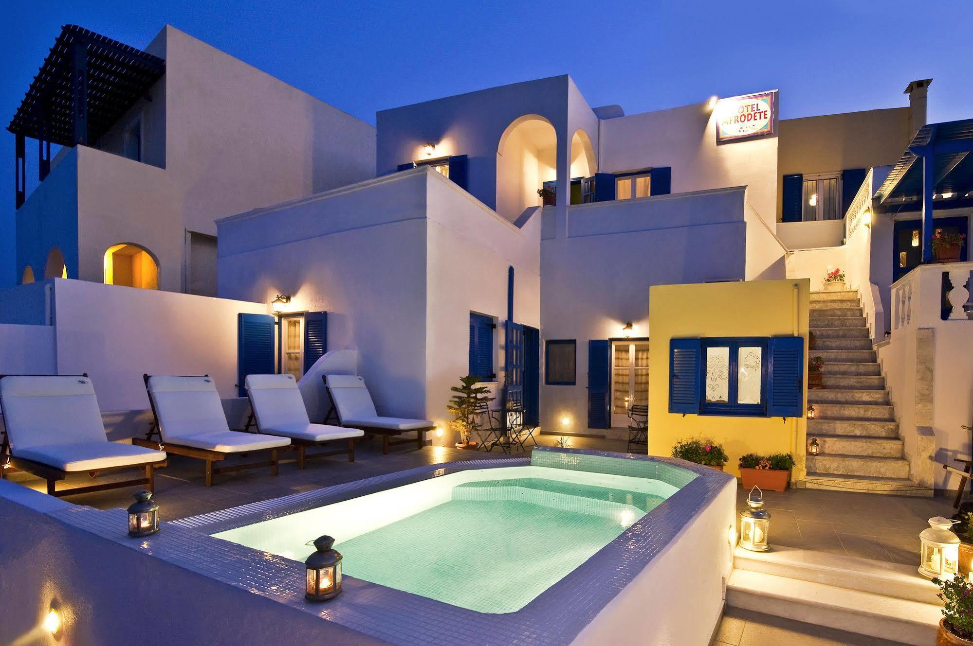 Afrodete Hotel Firostefani Exterior foto
